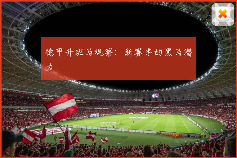 德甲升班马观察：新赛季的黑马潜力